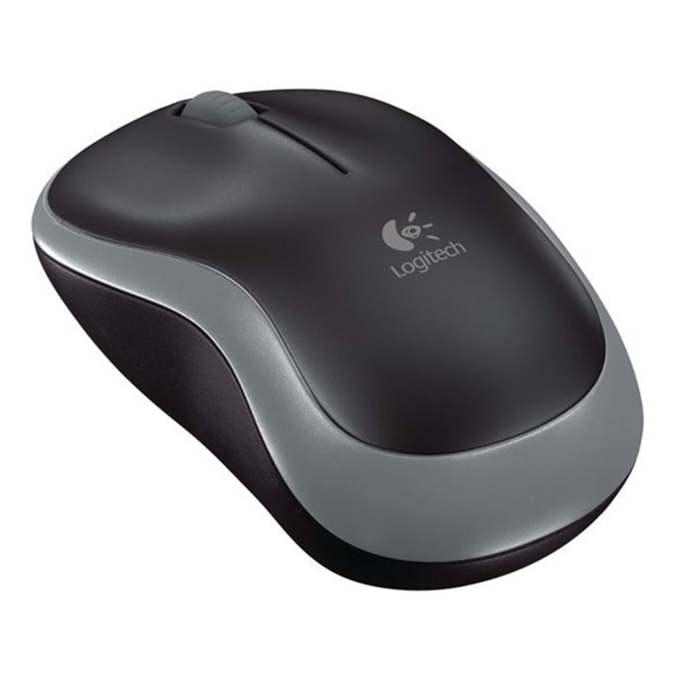 LOGITECH M185 Kablosuz Optic Siyah/Gri Mouse 910-002235