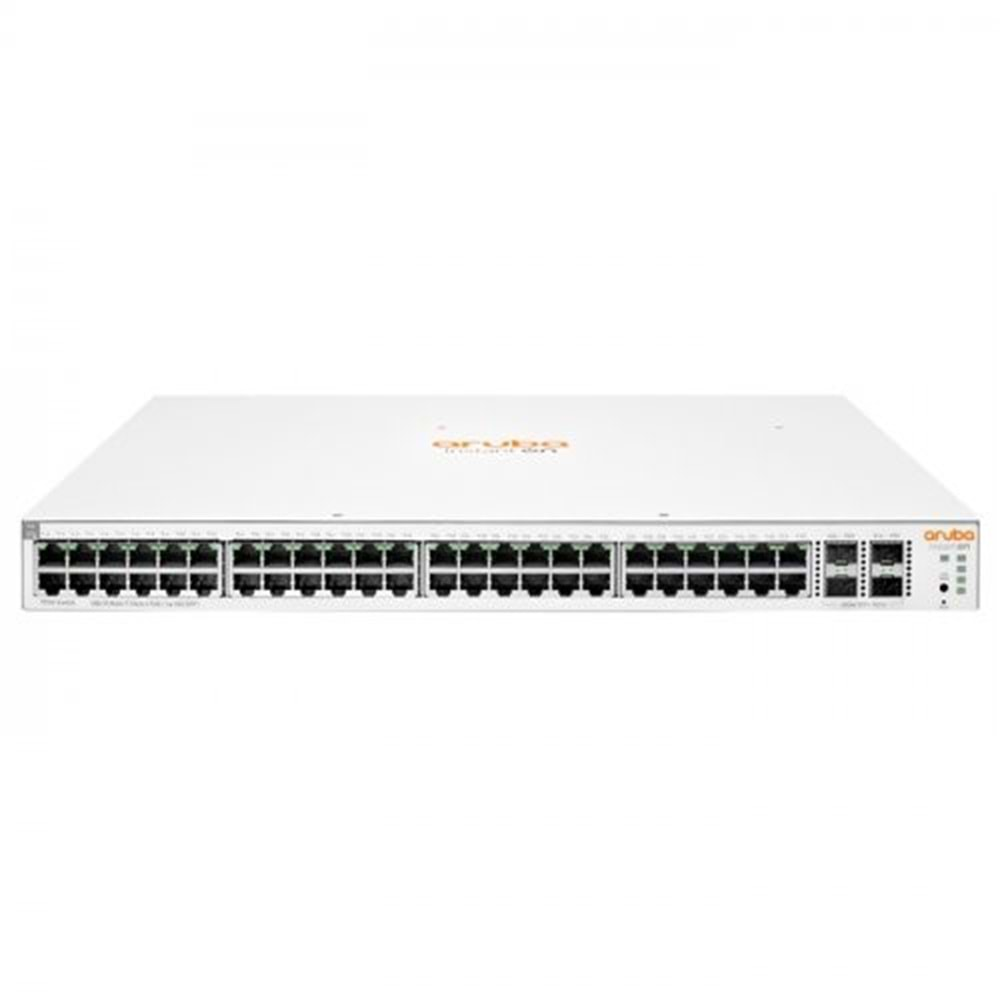 ARUBA 48port 370w FULL PoE Instant On 1930-48G JL686B GIGABIT 4XSFP+ Yönetilebilir Switch RackMount