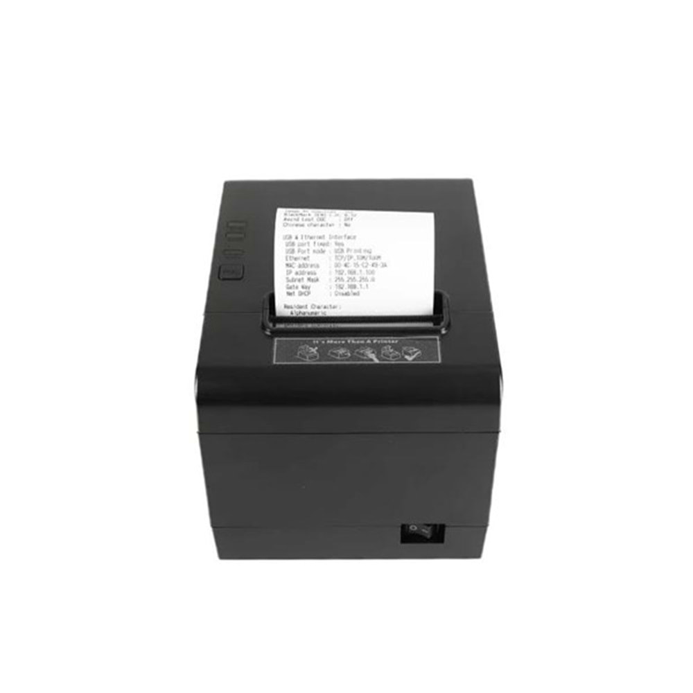 PERKON Q800 Direct Thermal USB,Seri,Ethernet Fiş Yazıcı