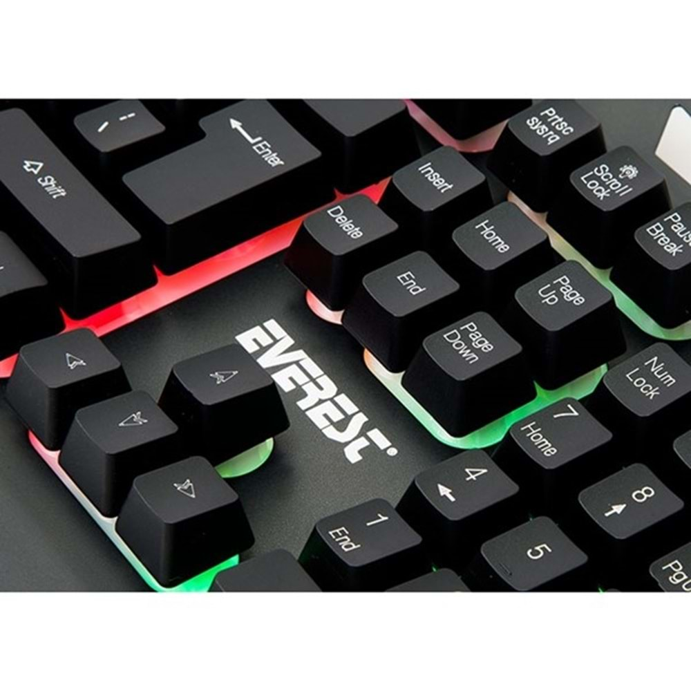 EVEREST KMX-99 USB Q Trk Gaming Klavye - Mouse Set