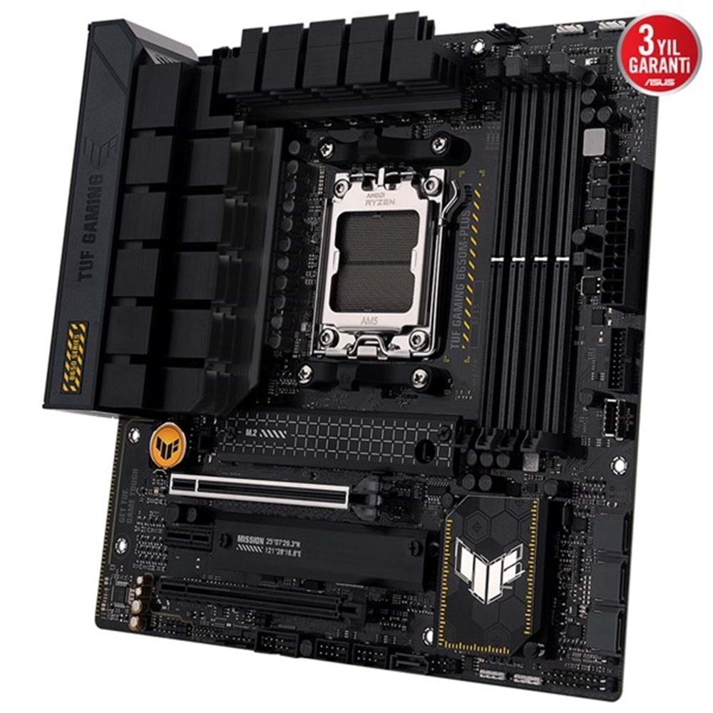 ASUS TUF GAMING B650M-PLUS WIFI DDR5 HDMI DP PCIe 16X v4.0 AM5 mATX