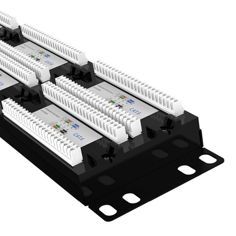 ODS 2U 48port Cat6 Utp Bakır Patch Panel PP-UCS-2548