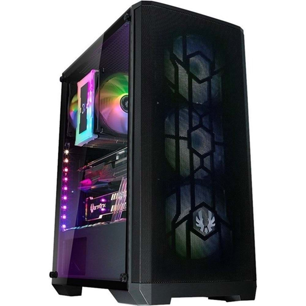 BITFENIX 1200W 80+ GOLD NOVA MESH SE TG NSE-300-KKGSK-RP4A Gaming Mid-Tower PC Kasası