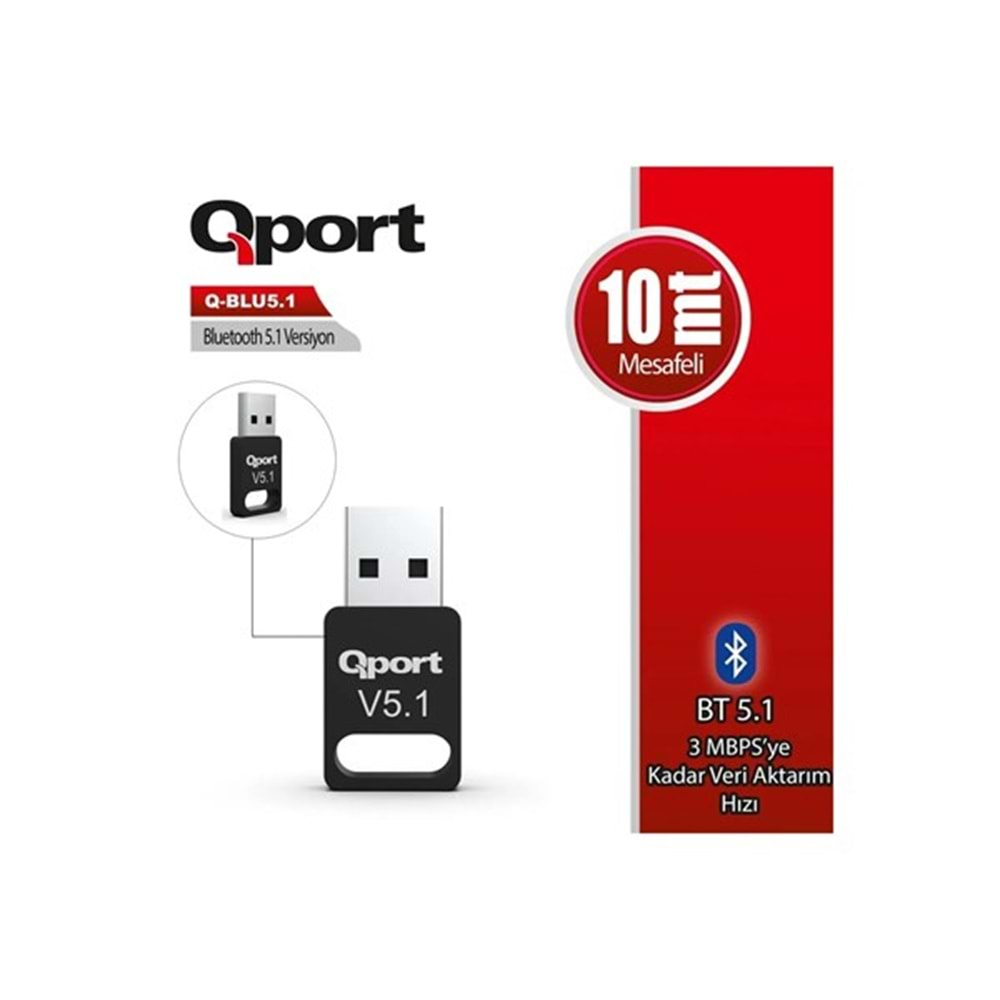 QPORT Q-BLU5.1 USB Bluetooh V5.1