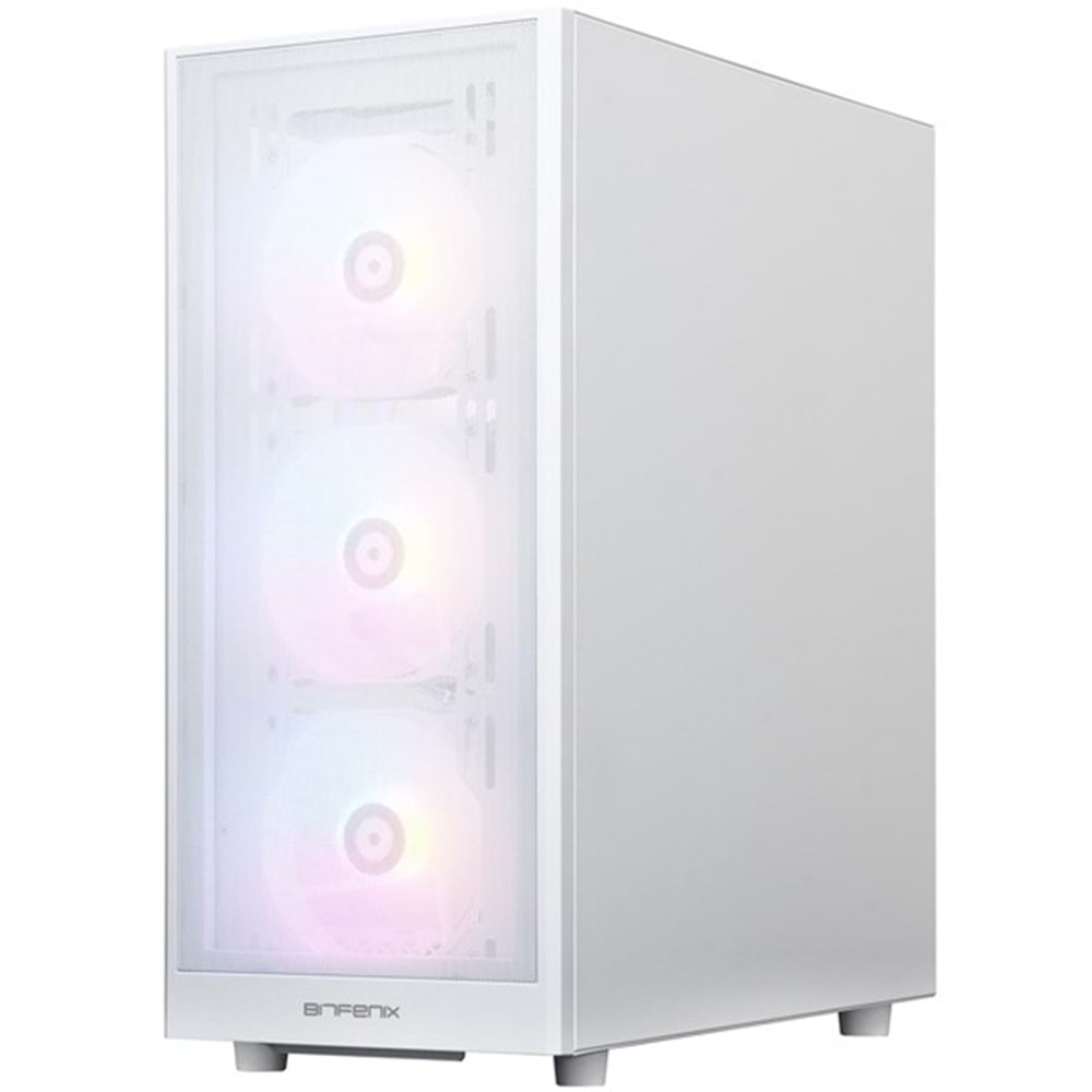 BITFENIX 750W 80+ BRONZE GRAFI SE WHITE BFC-GRMB75WWGSW-4F Gaming Mid-Tower PC Kasası Beyaz