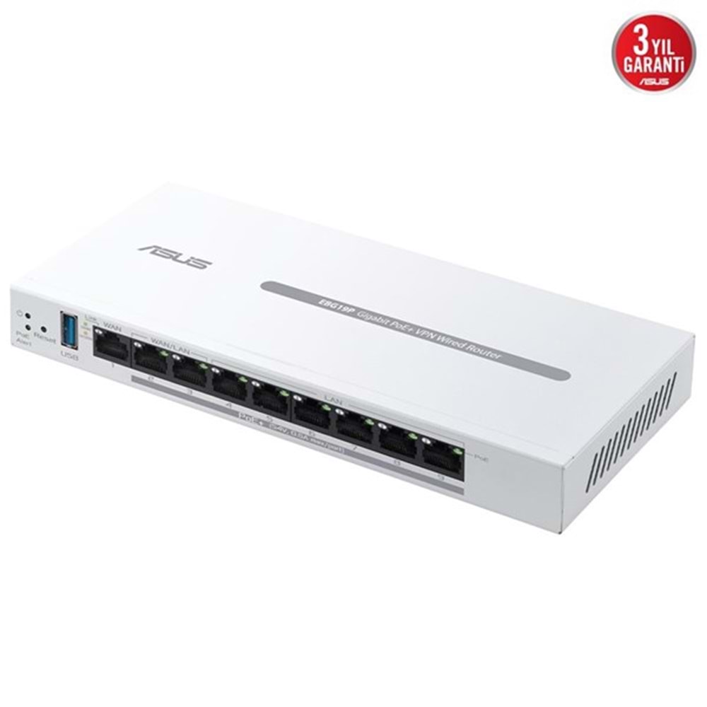 ASUS EXPERTWIFI EBG19P 8port gigabit Router VPN