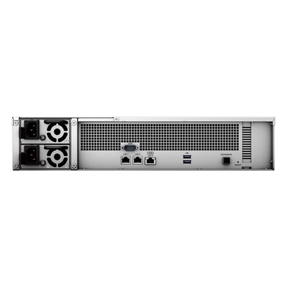 SYNOLOGY RS2423RP PLUS RYZEN V1780B 8 GB RAM- 12-diskli Rack Nas Server (Disksiz)