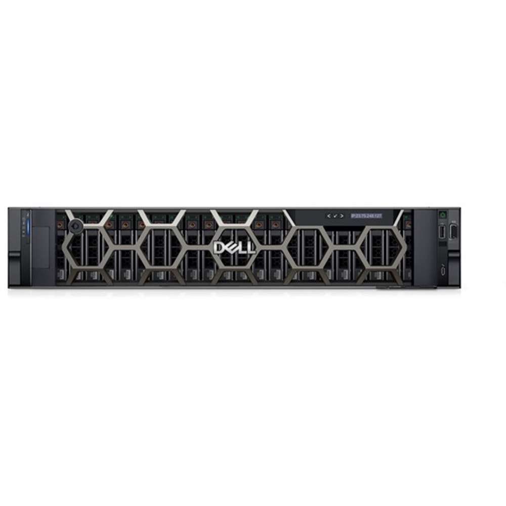 DELL 2xSilver 4310 R750XS PER750XS3SPL_V15 4x32gb 4x960gb SSD 2x1100w Titanium 2U Rack Sunucu