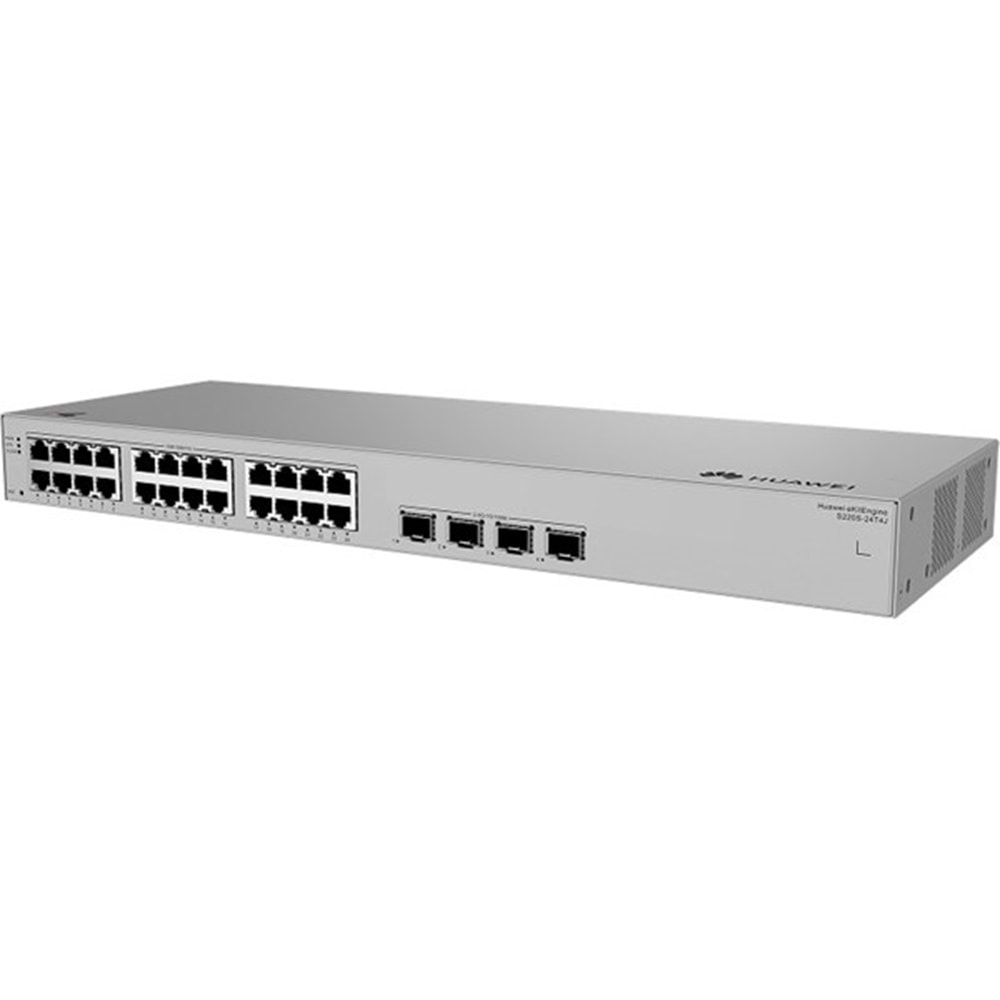 HUAWEI 24port eKIT S220S-24T4J GIGABIT 4xSFP Yönetilebilir Switch RackMount Layer2