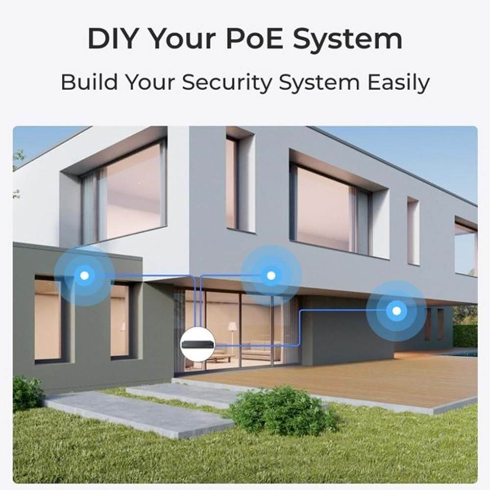 REOLINK 8MP DOME 2.8MM P334 IP Güvenlik Kamerası PoE IP67, Renkli