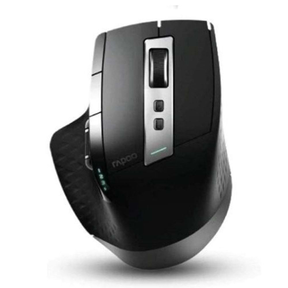 Rapoo Mt750s 18670 Siyah Çoklu Modlu Kablosuz Ergonomik 3200 Dpı Sensörlü Mouse