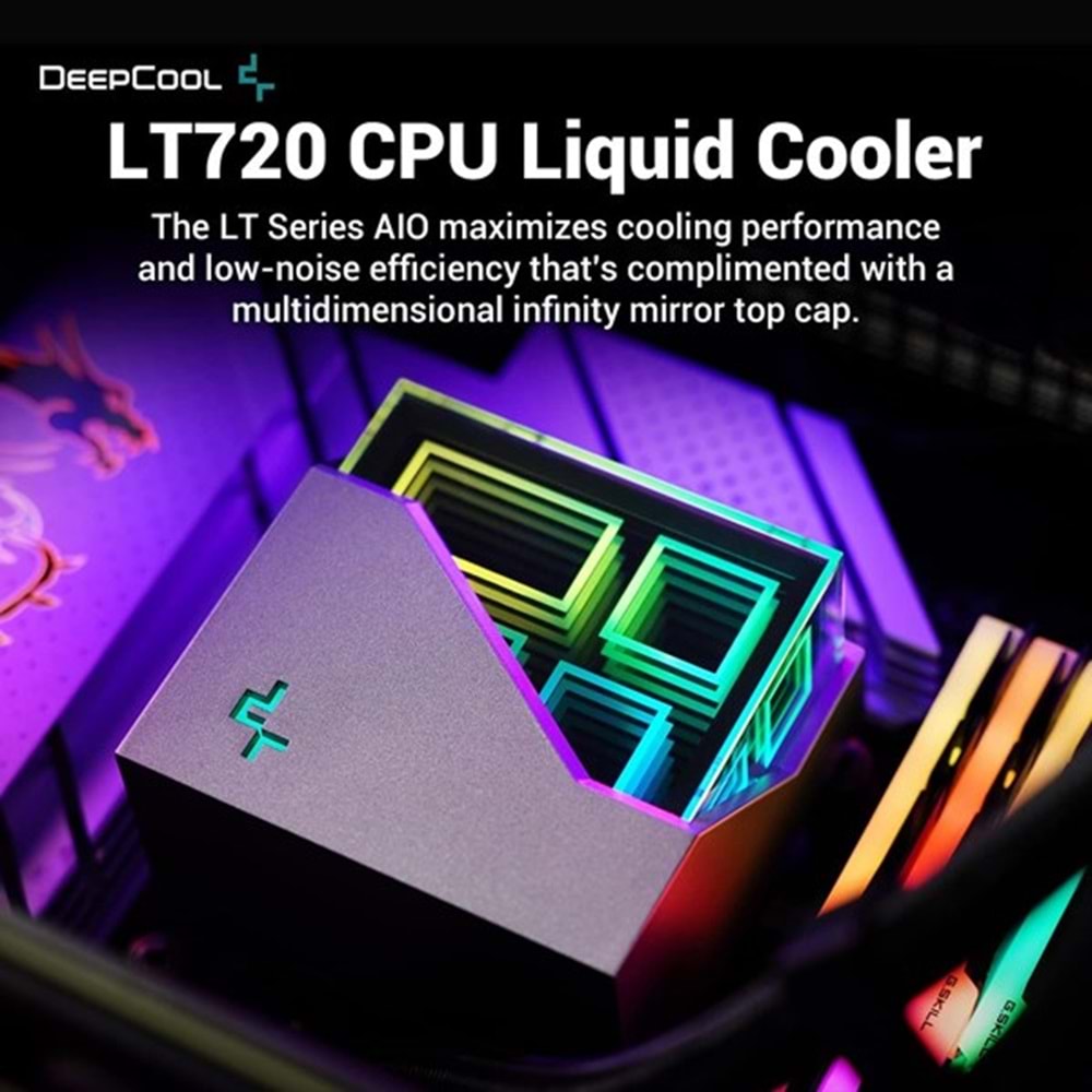DEEPCOOL 360MM LT720 RGB AM5-1700P SIVI SOĞUTUCULU İŞLEMCİ FANI