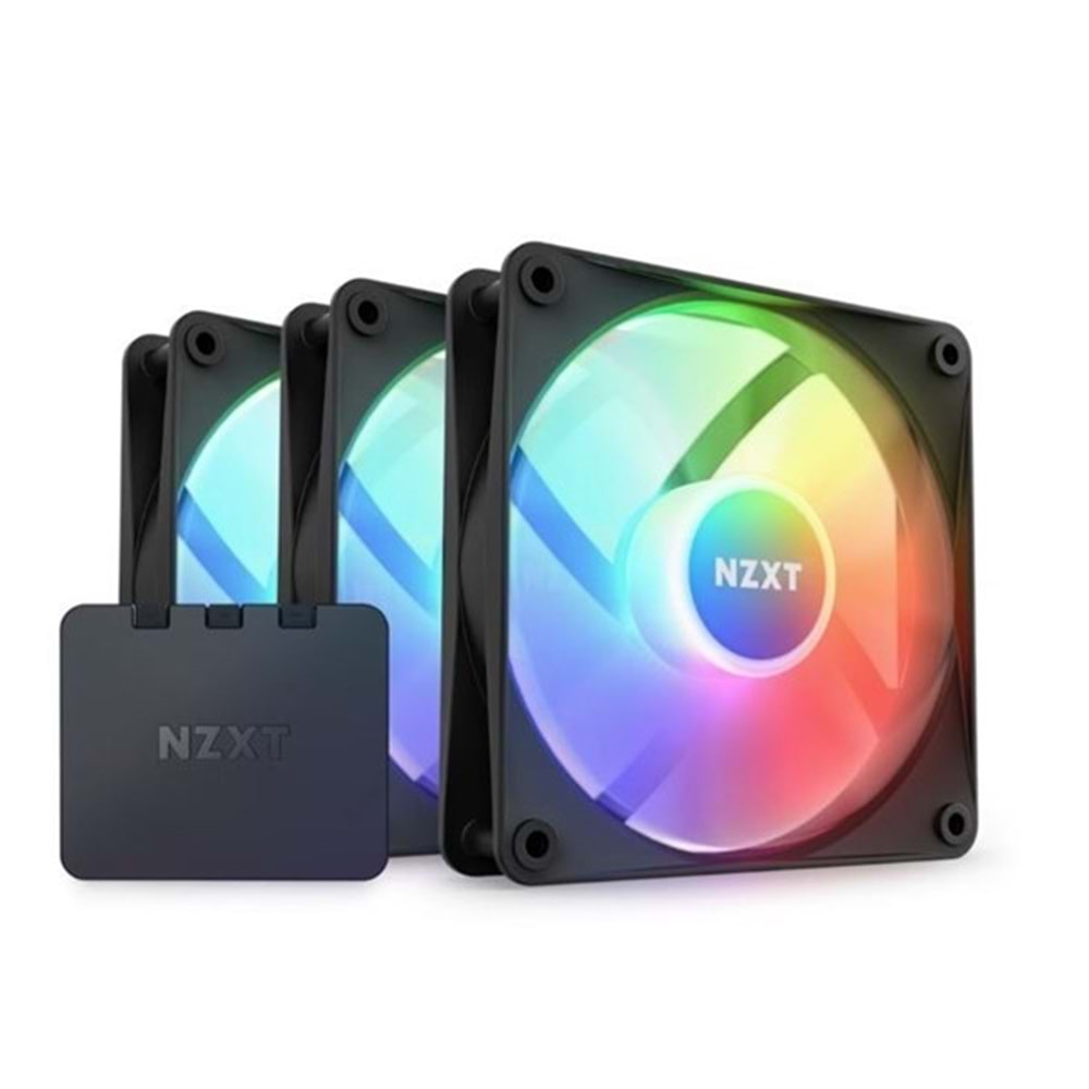 NZXT F120 RF-C12TF-B1 12CM RGB KASA FANI 3-lü paket