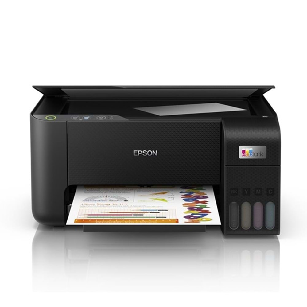 EPSON A4 Renkli ECOTANK L3210 Yazıcı Tarayıcı Fotokopi USB 2.0 Tanklı