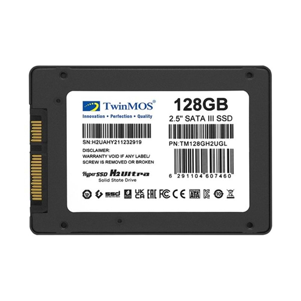 TWINMS 128GB TM128GH2UGL 580-550Mb/s SATA-3 SSD DİSK