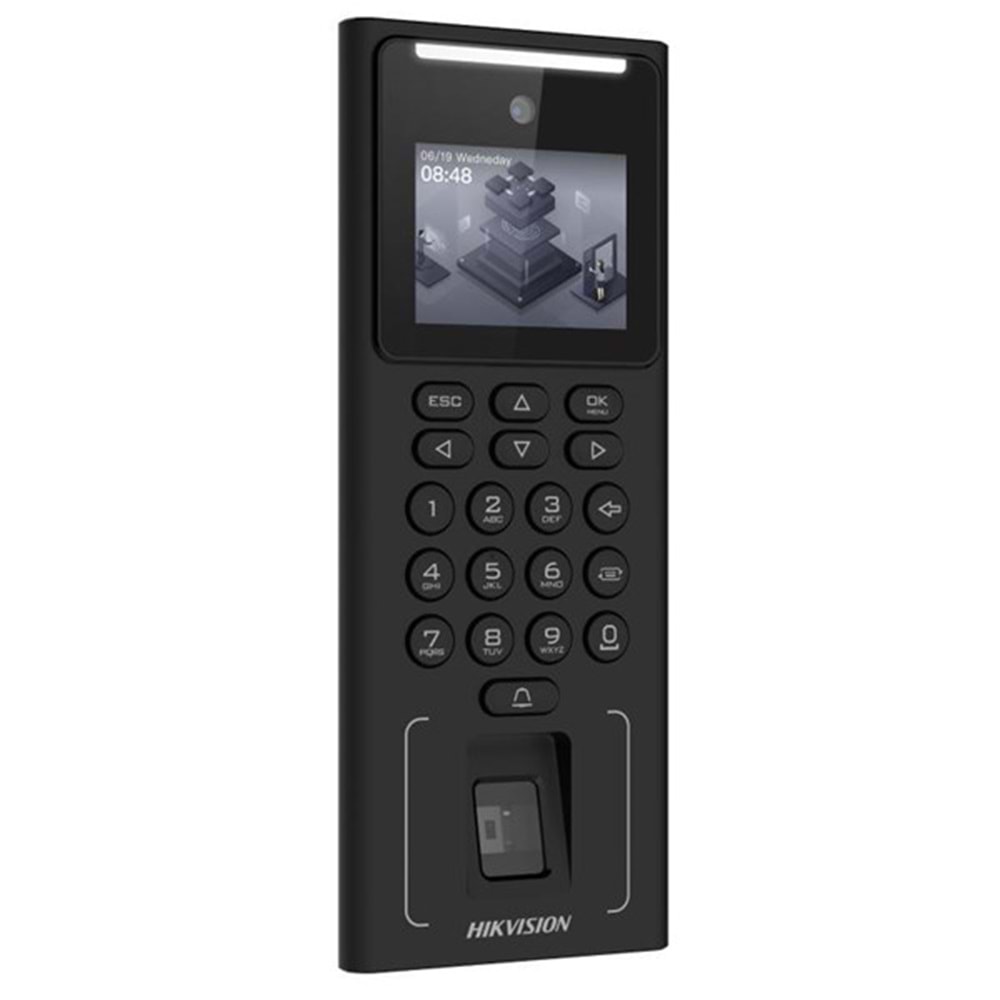 HIKVISION DS-K1T321EFWX Yüz Tanıma Ve Parmak İzi Kontrol Terminali