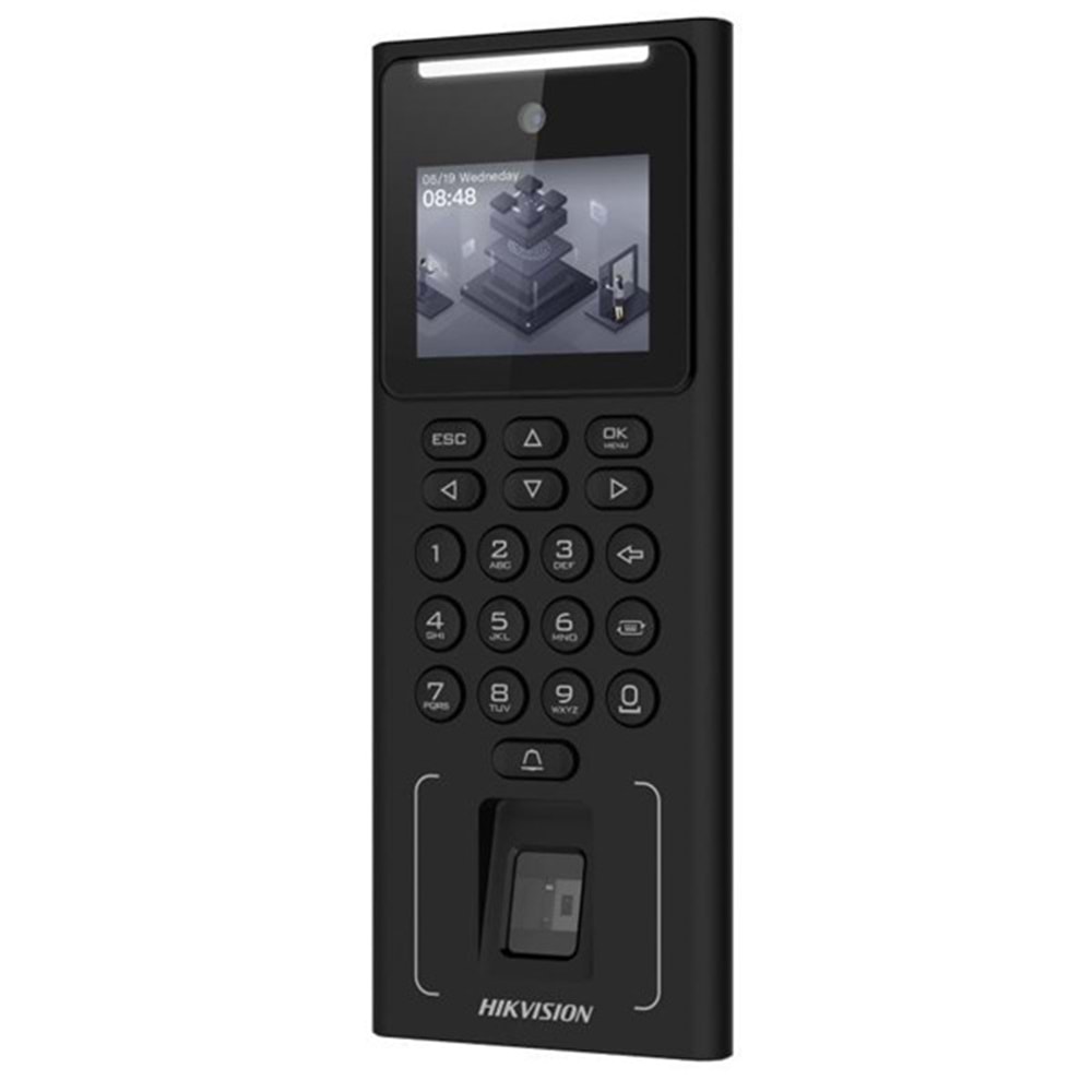 HIKVISION DS-K1T321EFWX Yüz Tanıma Ve Parmak İzi Kontrol Terminali