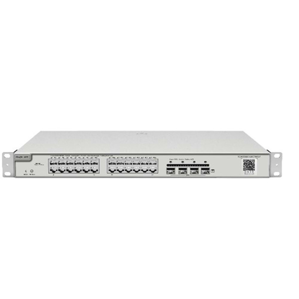 RUIJIE 24-PORT 370W FULL POE REYEE RG-NBS3200-24GT4XS-P Gigabit 4X-10GE Yönetilebilir PoE Switch