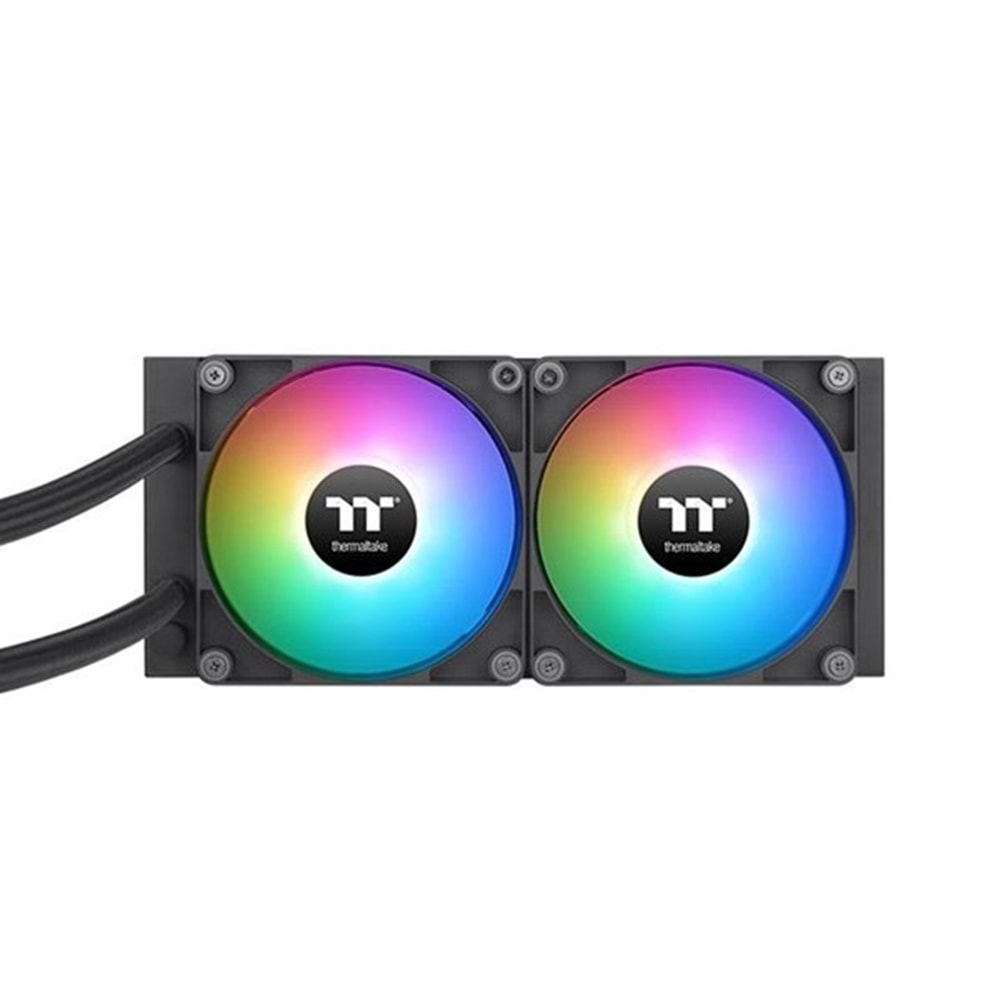 THERMALTAKE 240MM TH240 v2 CL-W361-PL12SW-A ARGB AM5-1851P SIVI SOĞUTMALI İŞLEMCİ FANI