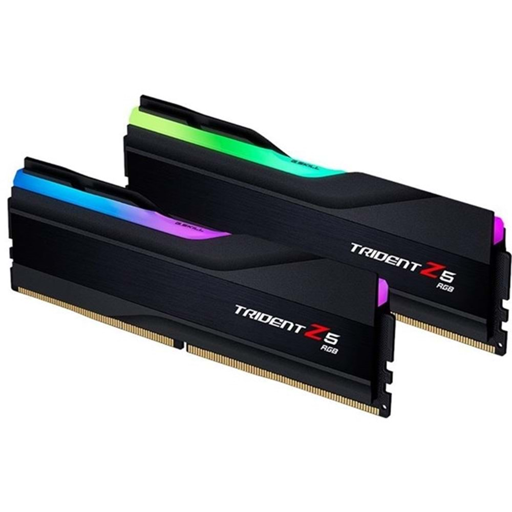 GSKILL 32GB (2X 16GB) DDR5 6000MHZ CL36 DUAL KIT RGB PC RAM TRIDENT Z5 F5-6000J3636F16GX2-TZ5RK