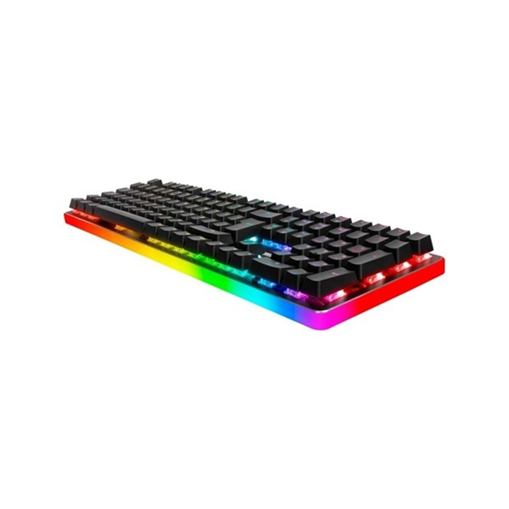 GameBooster G918 Fire Storm RGB Blue Switch Mekanik Beyaz Oyun Klavyesi