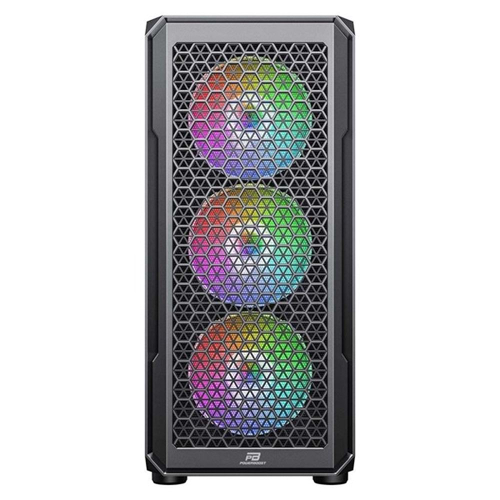 POWERBOOST 650W 80+ BRONZE PB-P3385B GAMING MID-TOWER PC KASASI