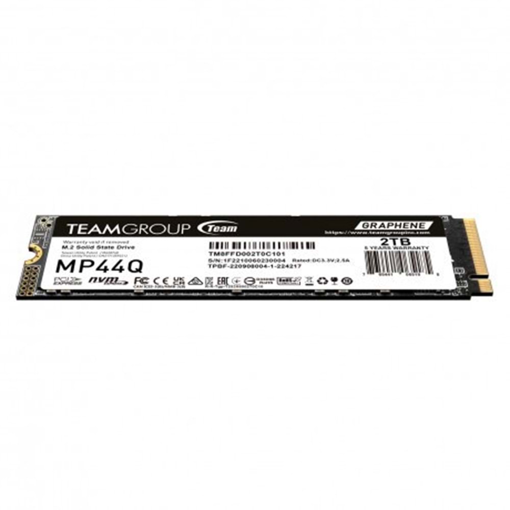 TEAM 2TB MP44Q TM8FFD002T0C101 7400-6500MB/s M2 NVME GEN4 DİSK