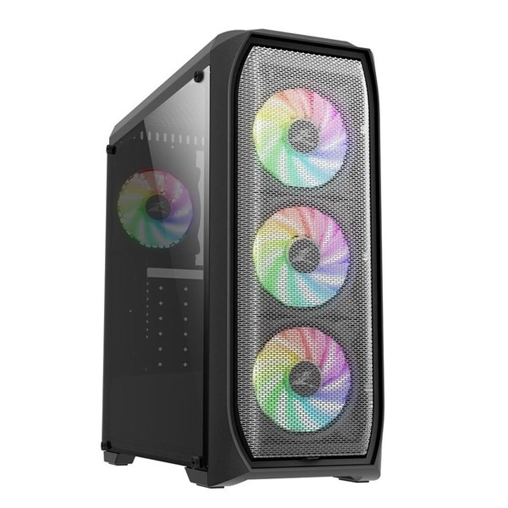 ZALMAN 700W N5-MF 4-RGB FANLI GAMING MID TOWER PC KASASI