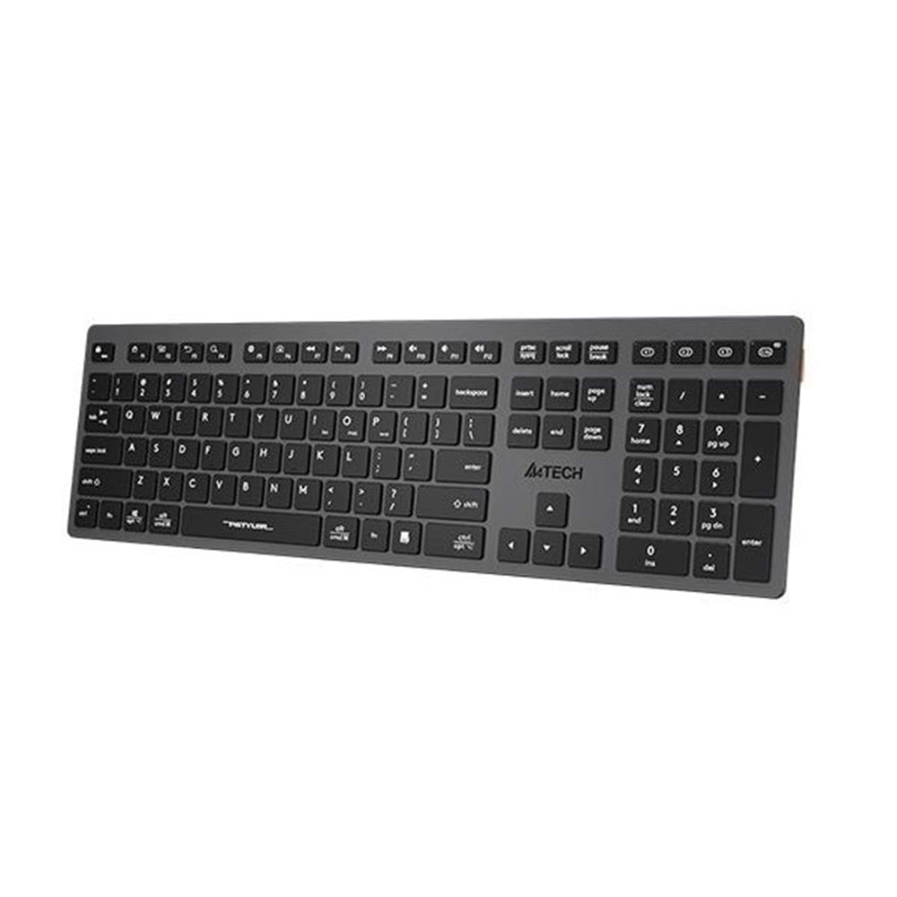 A4-TECH Q TRK FBX50C Bluetooth Q Şarjlı Klavye Gri