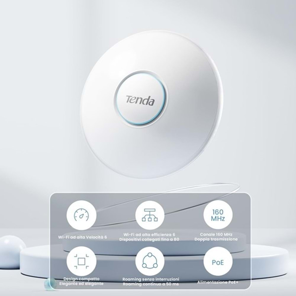 TENDA i27 AX3000 Dual Band Kurumsal Access Point