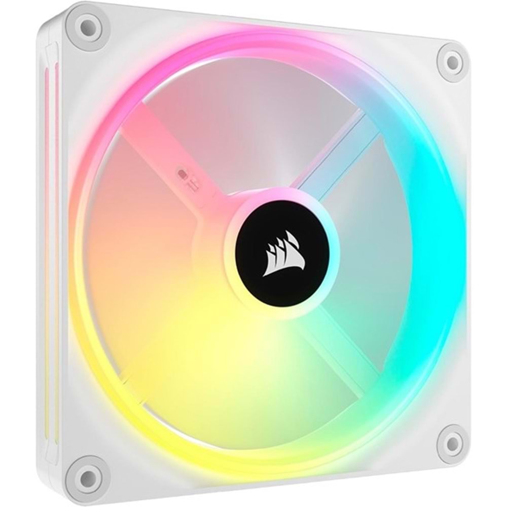 CORSAIR iCUE LINK QX140 CO-9051007-WW RGB 140mm PWM PC Fan Expansion Kit Beyaz