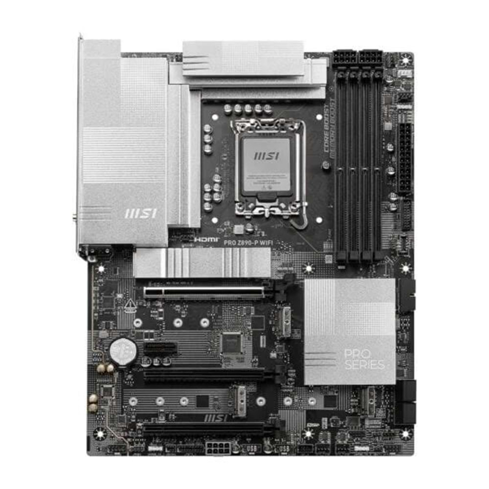 MSI PRO Z890-P WIFI-7 DDR5 THUNDERBOLT-HDMI-DP PCIE 5.0 1851P ATX