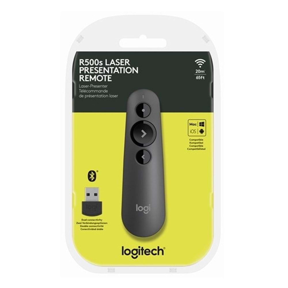 LOGITECH R500S LAZER SUNUM KUMANDASI 910-005843 