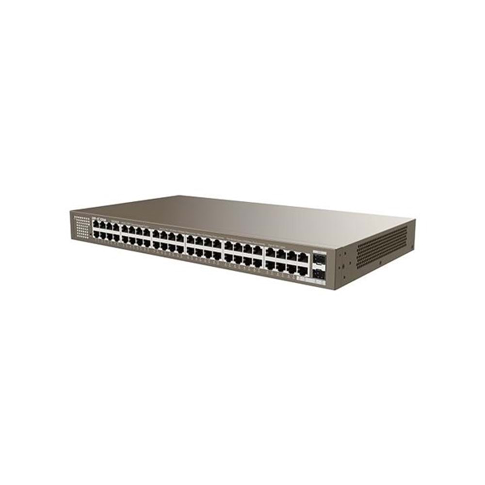 IP-COM 48PORT G3350F GIGABIT + 2-10GBE SFP UPLINK L2 CLOUD YÖNETİLEBİLİR RACKMOUNT SWITCH 