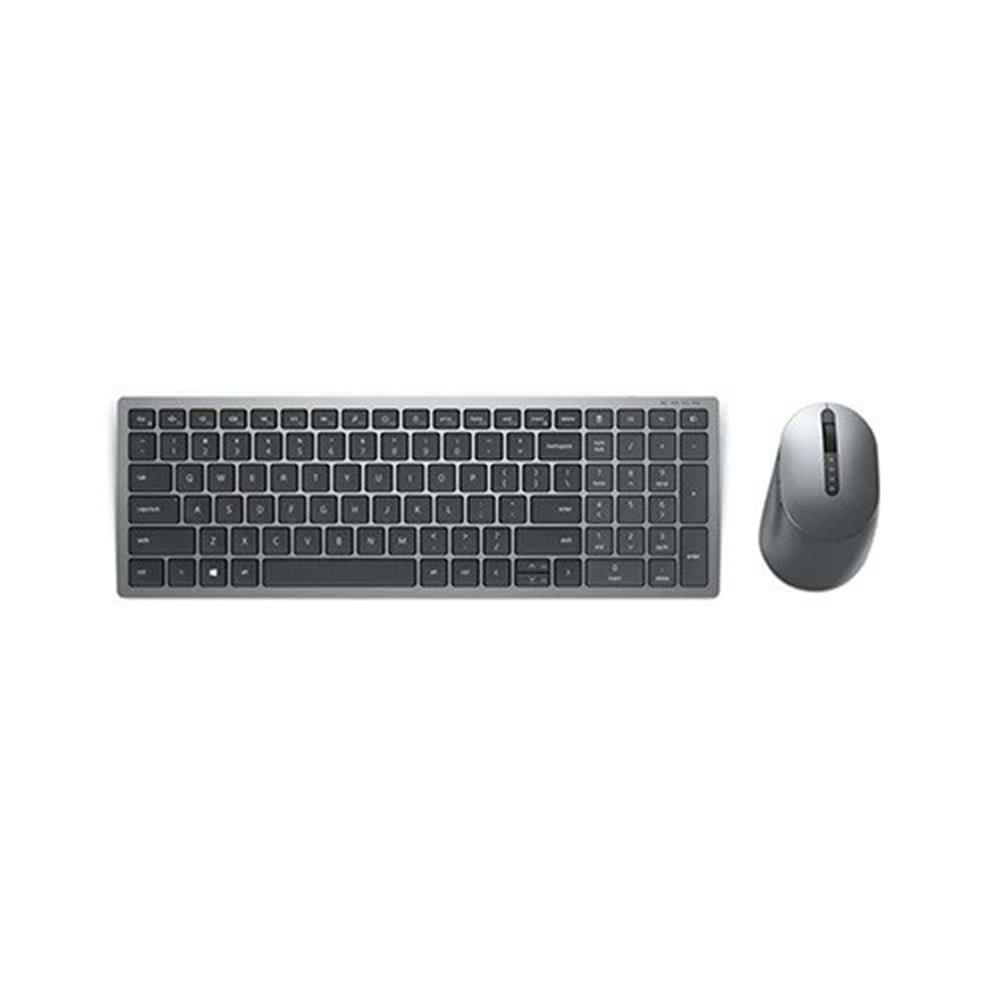 DELL KM7120W Bluetooth+Kablosuz Q Trk Optic Mouse Gri/Siyah Multimedya Klavye - Mouse Set 580-AIWJ 
