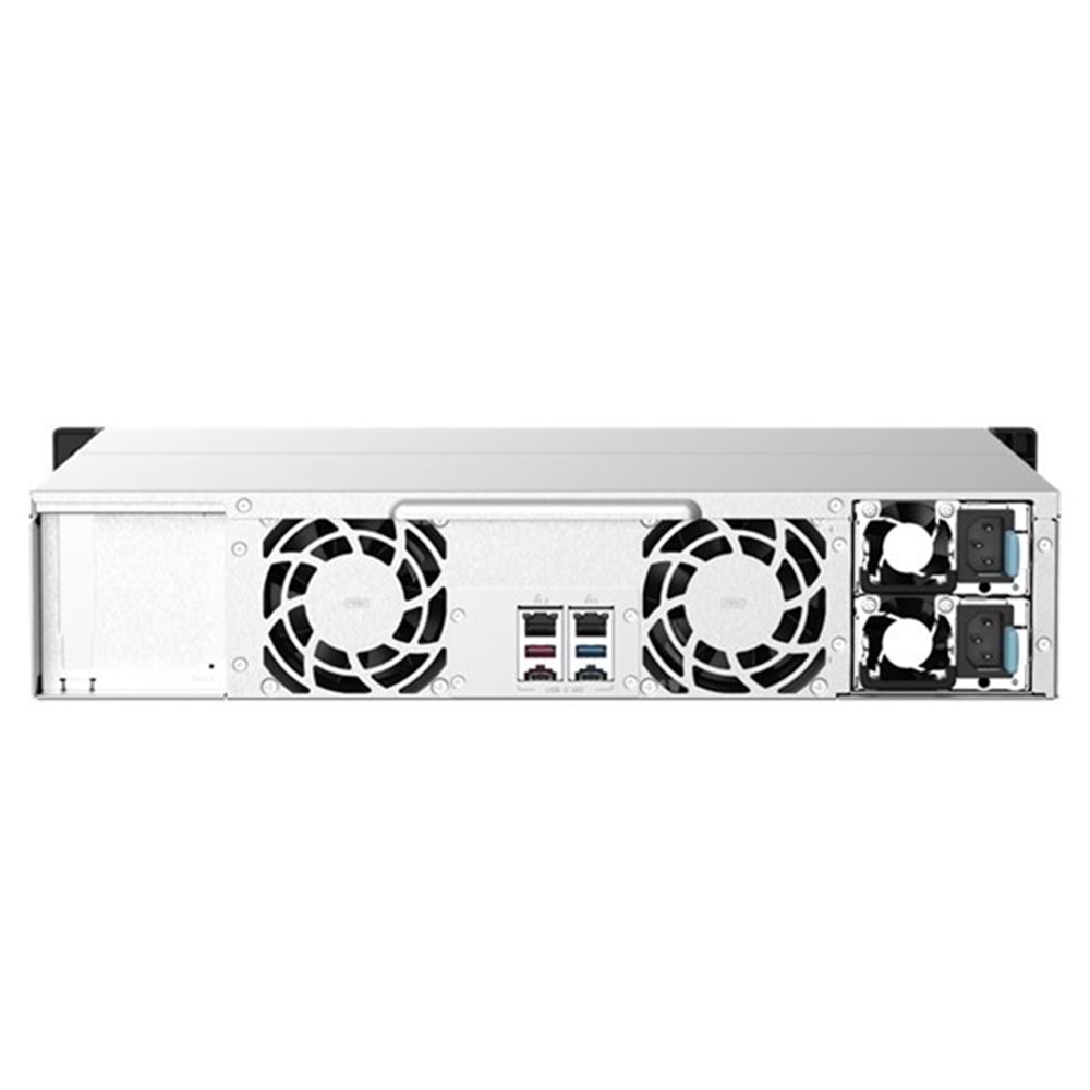 QNAP TS-1273AU-RP-8G RYZEN V1500B-8GB RAM-12-diskli Nas Sunucu(disksiz)