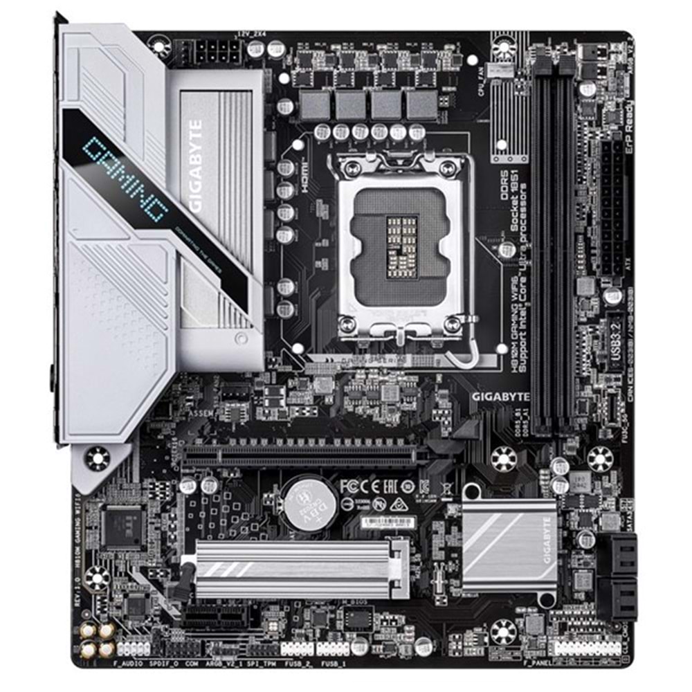 GIGABYTE H810M GAMING WIFI6 DDR5 HDMI-DP PCIE 4.0 1851P mATX