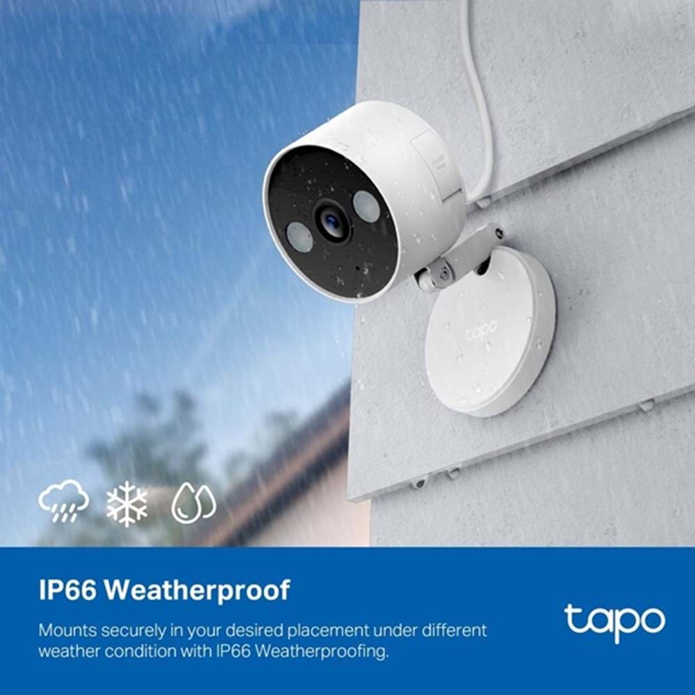 TP-LINK Tapo C120 İç/Dış Mekan IP WIFI Ev Güvenliği Kamerası