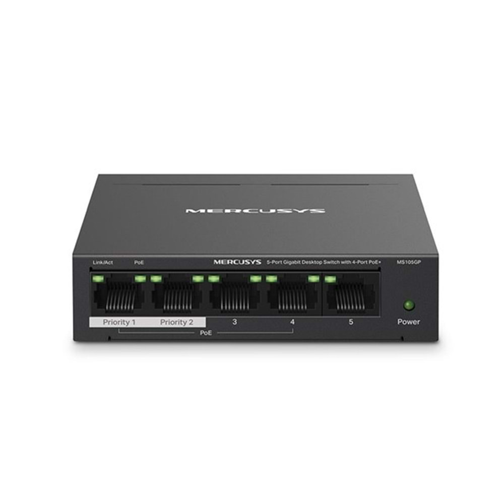 MERCUSYS 5port MS105GP Gigabit 4port 30W PoE Switch