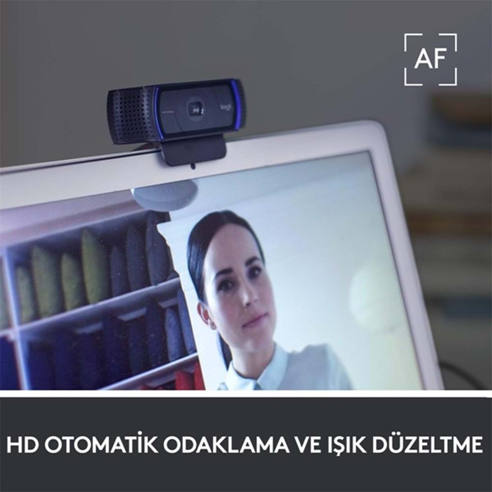 LOGITECH C920 HD PRO Webcam-Siyah 960-001055