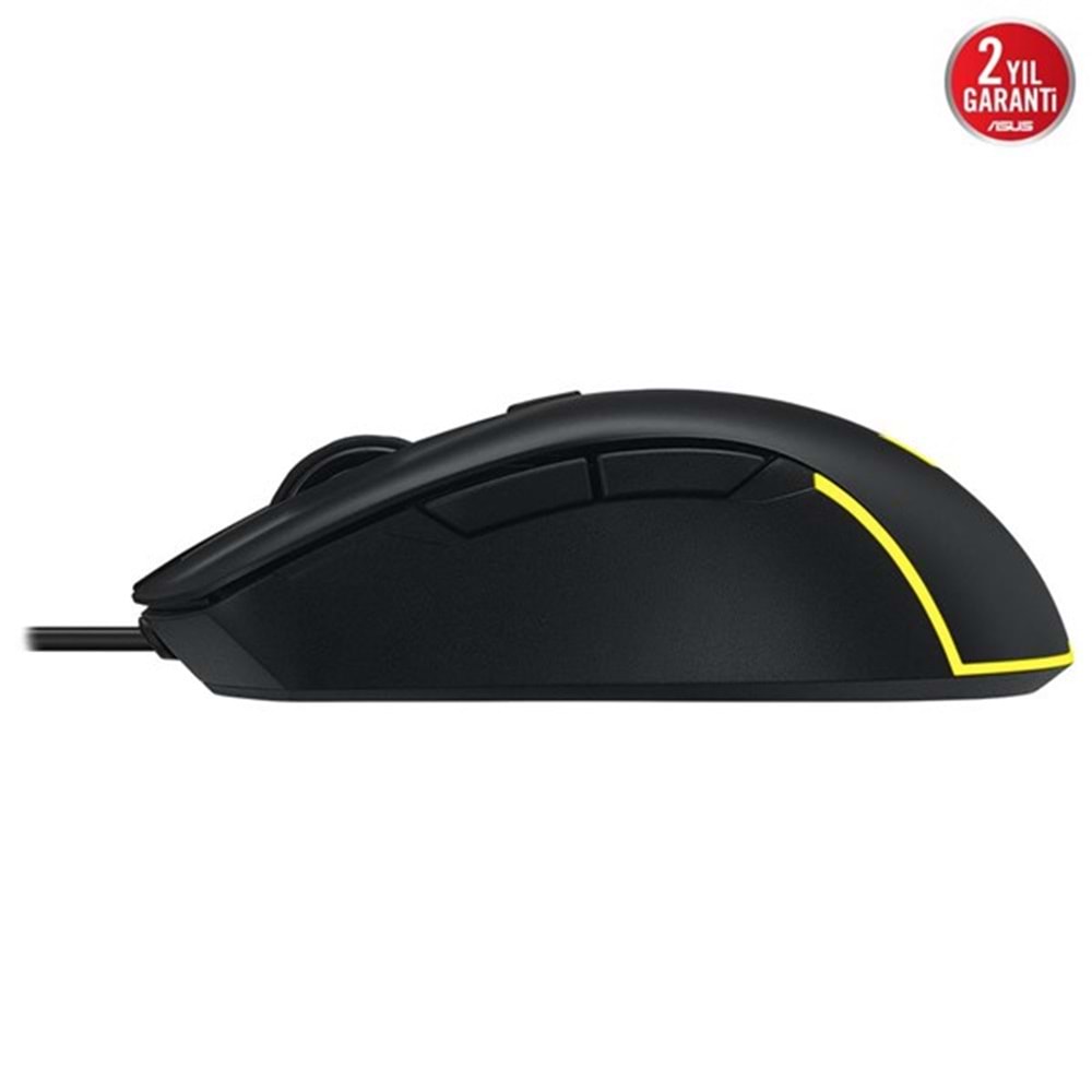 ASUS TUF Gaming M3 Gen II Aura Sync Rgb 8000 Dpı Sensor 60 Milyon Tıklama Ömrü 59 Gram Hafıf Tasarım Oyuncu Mouse