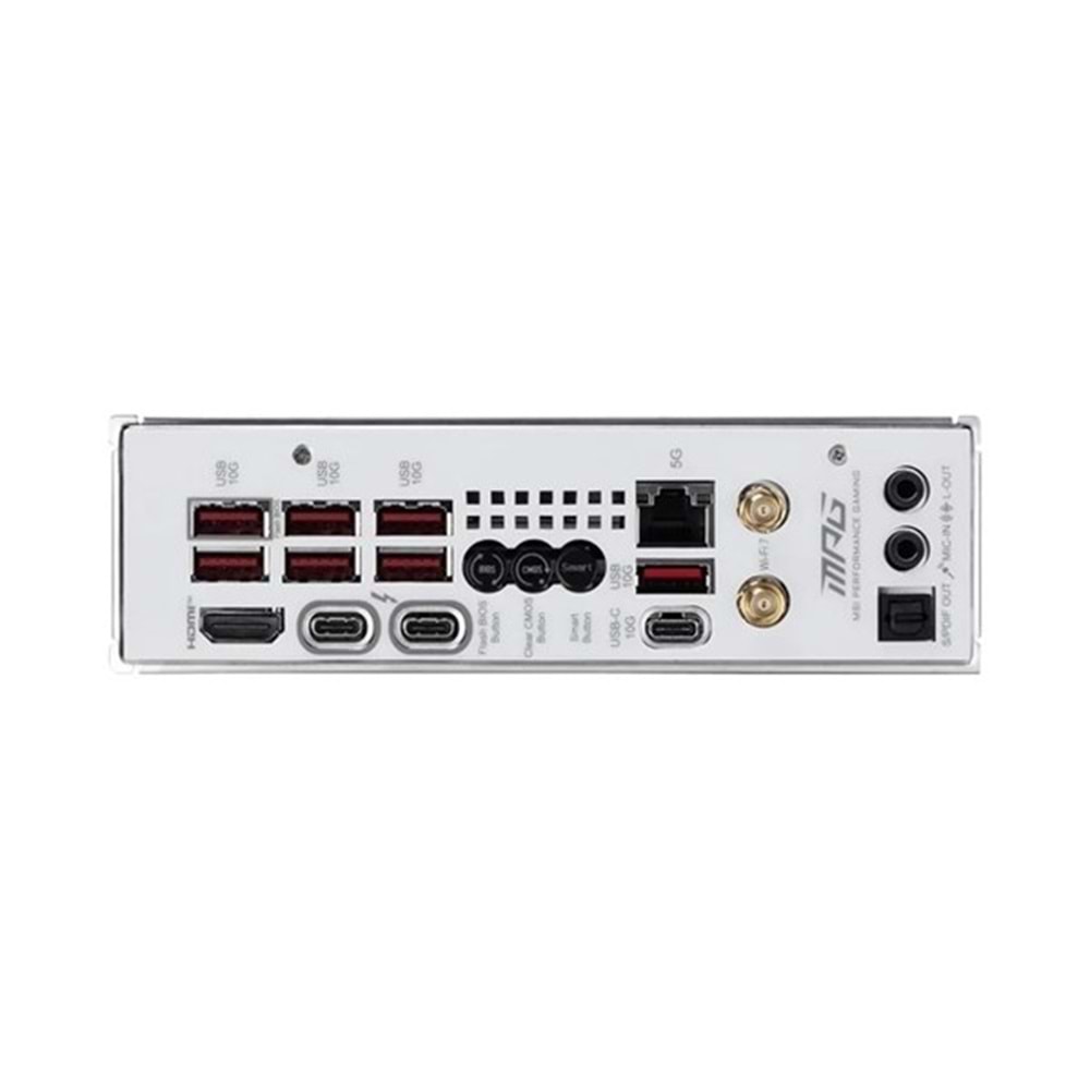 MSI MPG Z890I EDGE TI WIFI7 DDR5 HDMI-DP PCIE 5.0 1851P mITX