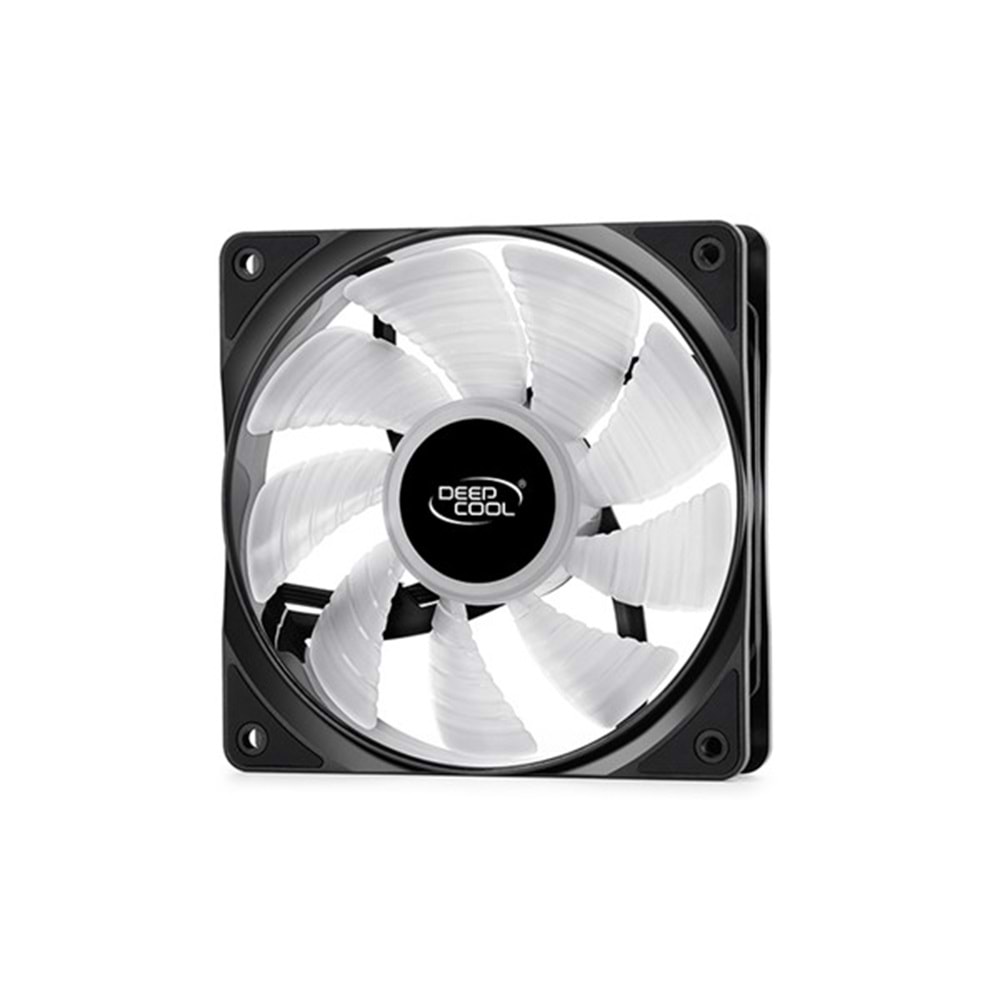 DEEPCOOL RF120 Pwm Özellikli Rgb Led Aydınlatma Kasa Fanı 120Mm
