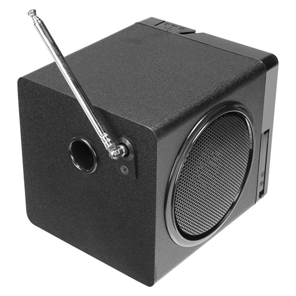 Mikado BT-236 3W+3W Siyah SD+MMC+Fm destekli Bluetooth Müzik Kutusu