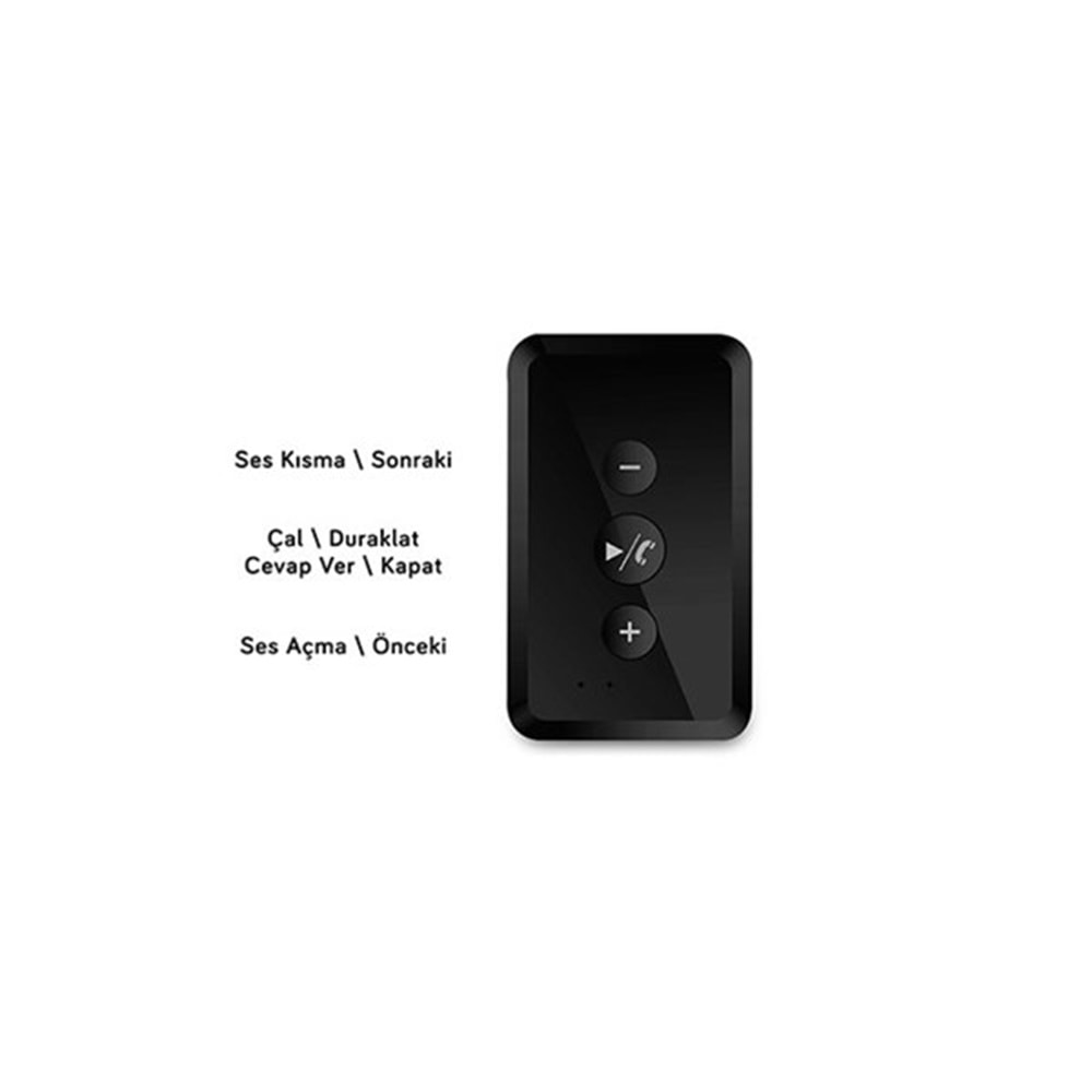 Everest ZC-300 Bluetooth Müzik Alıcı + Mikrofon Destekli Kontrol