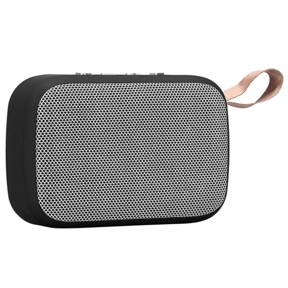 Asonic AS-02 Gümüş Bluetooth 3W TF/USB Destekli Speaker