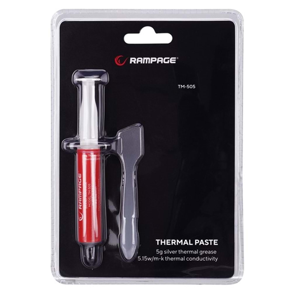 Rampage TM-505 5g 5.15w/m.K Gümüş Termal Macun