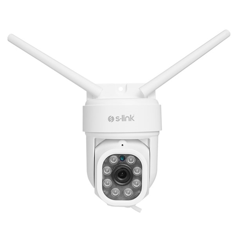 S-link SL-PTZ03 3MP Lens 2.8 mm Hareket algılamalı Smart TF Kart Dual Band Wifi IP Kamera Tuya