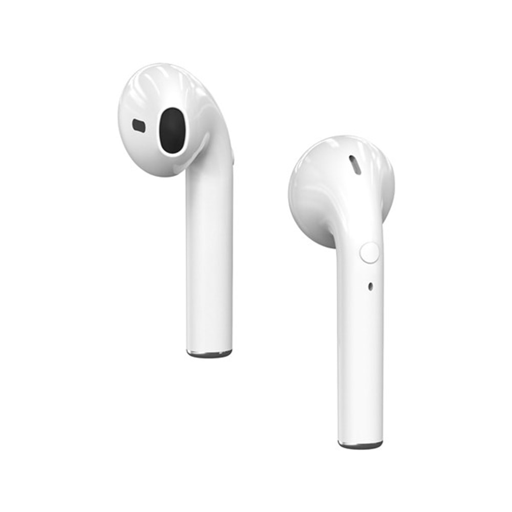 Asonic AS-TWS130 PRM Beyaz Mobil Telefon Uyumlu Bluetooth TWS AirPods Mikrofonlu Kulaklık