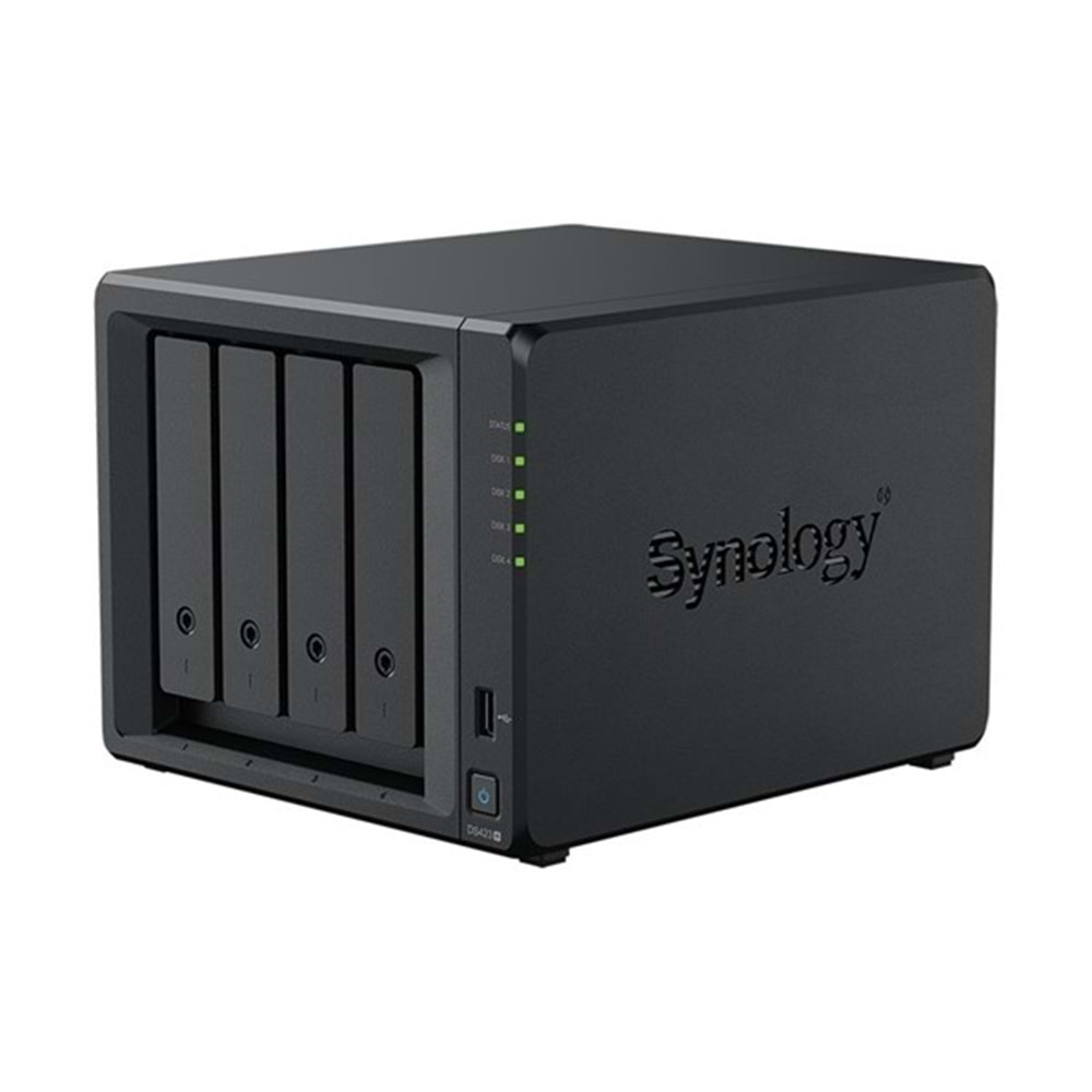SYNOLOGY DS423 PLUS 6G CELERON QC- 6GB RAM- 4-diskli Nas Server (Disksiz)